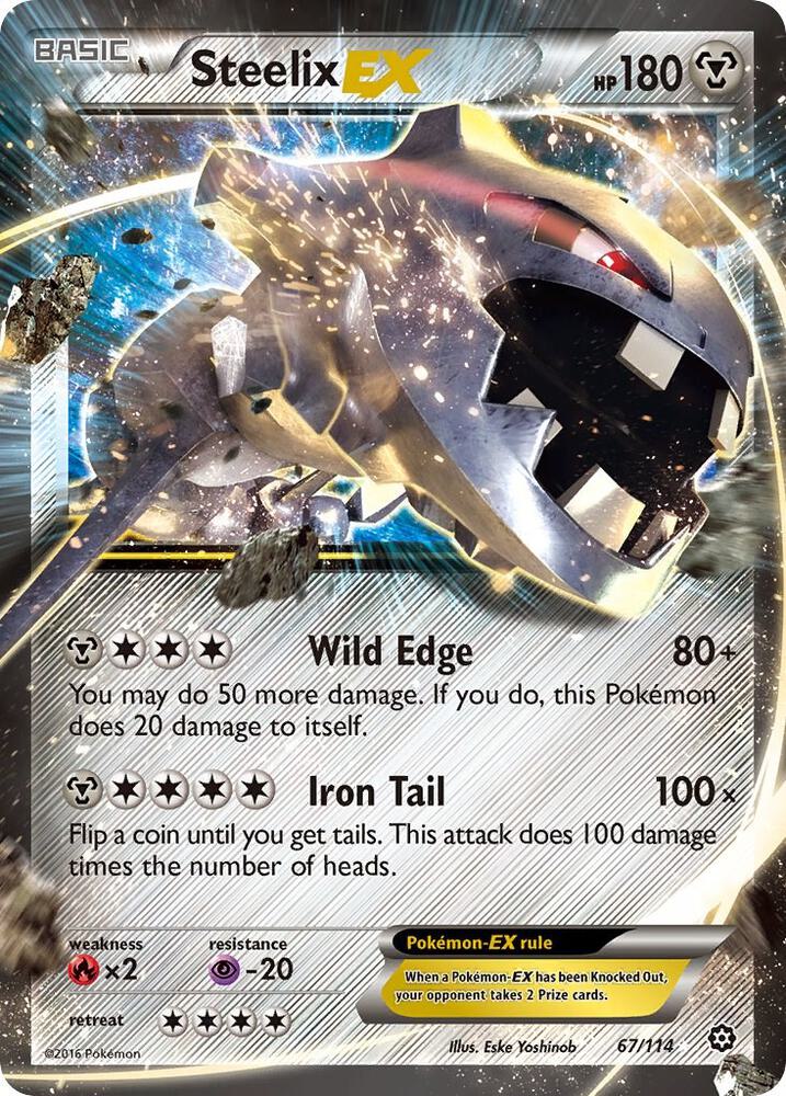 Image for Steelix EX (67/114) (STS) - Pokemon