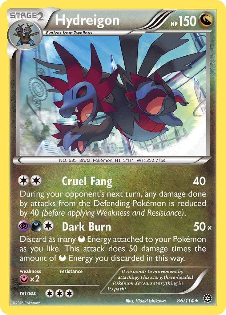 Image for Hydreigon (86/114) (STS) - Pokemon