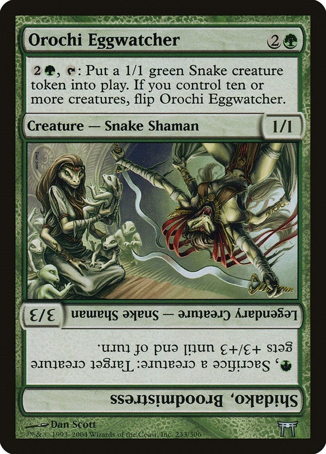 Image for Orochi Eggwatcher // Shidako, Broodmistress (233) - Magic: The Gathering
