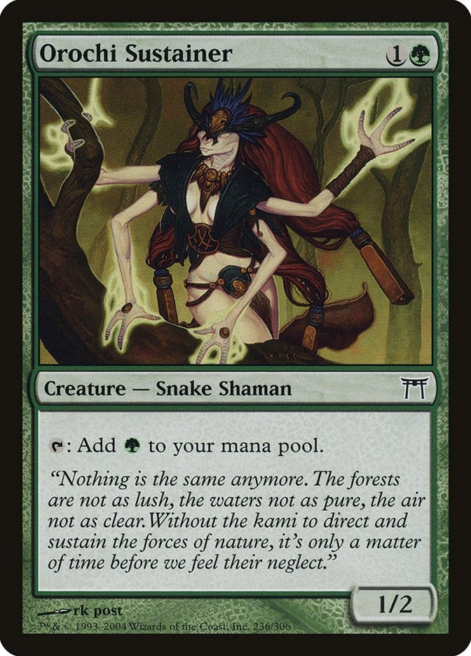 Image for Orochi Sustainer (236) - Magic: The Gathering