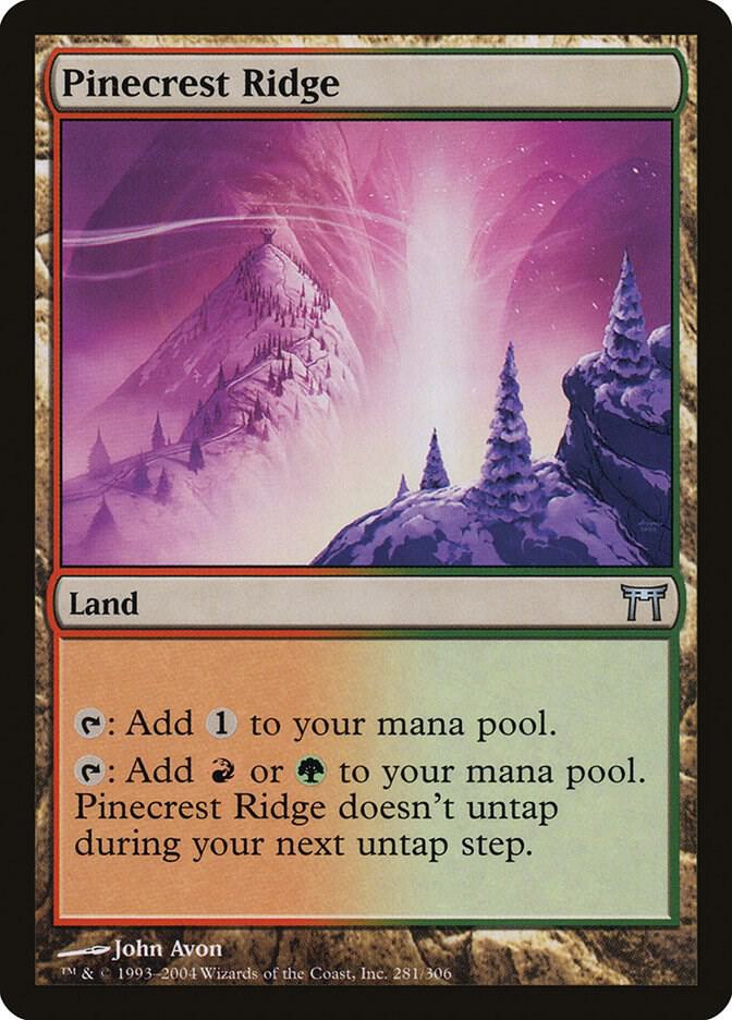 Image for Pinecrest Ridge (281) - Magic: The Gathering