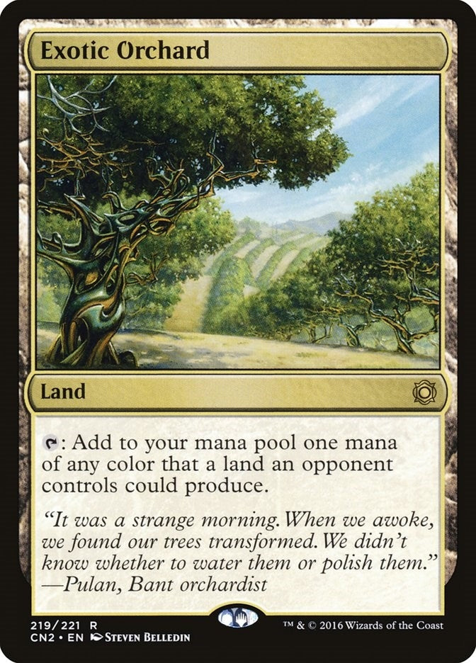 Image for Exotic Orchard (219) - Magic: The Gathering