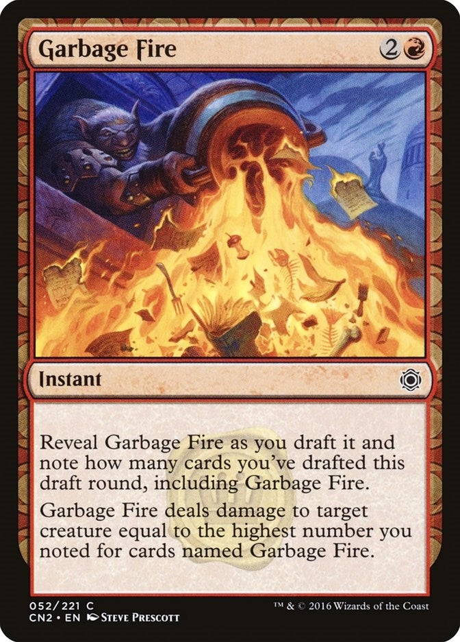 Image for Garbage Fire (52) - Magic: The Gathering