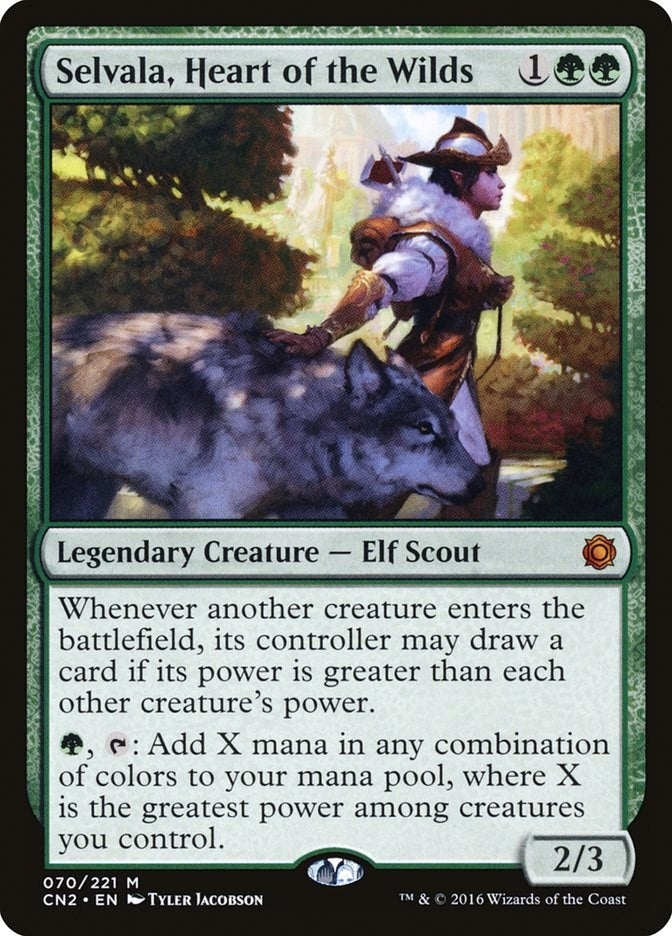 Image for Selvala, Heart of the Wilds (70) (CN2) - Magic: The Gathering