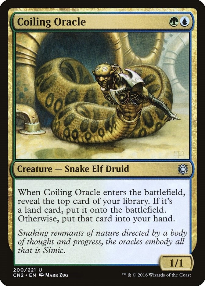 Image for Coiling Oracle (200) - Magic: The Gathering