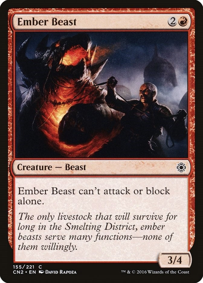Image for Ember Beast (155) - Magic: The Gathering