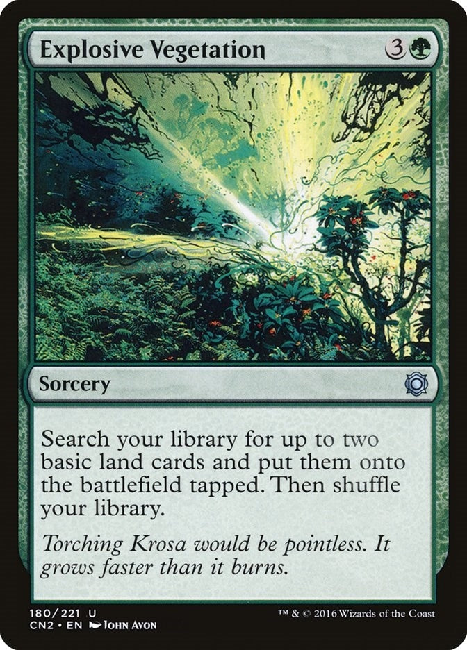 Image for Explosive Vegetation (180) - Magic: The Gathering