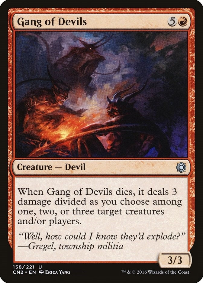 Image for Gang of Devils (158) - Magic: The Gathering