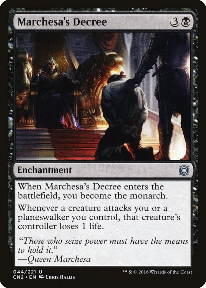 Image for Marchesa's Decree (44) (CN2) - Magic: The Gathering