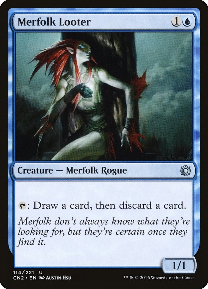 Image for Merfolk Looter (114) - Magic: The Gathering
