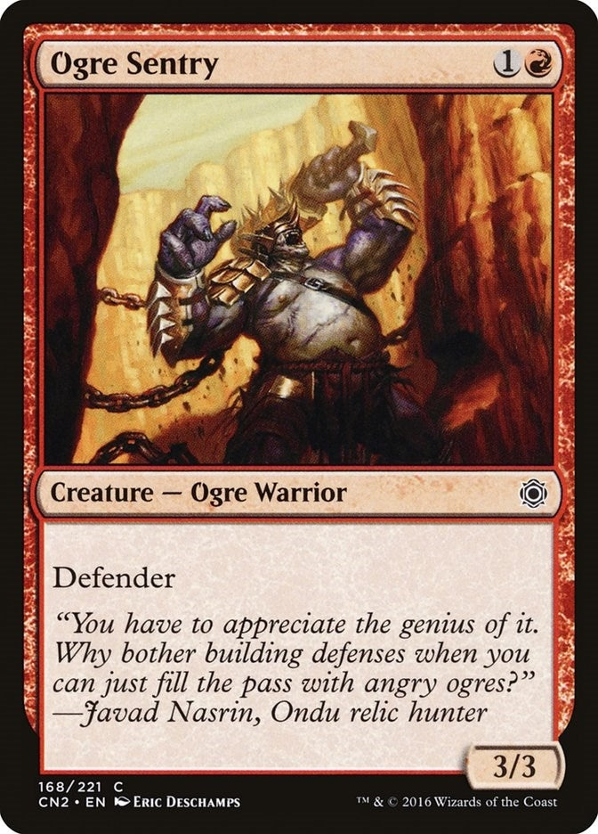 Image for Ogre Sentry (168) - Magic: The Gathering