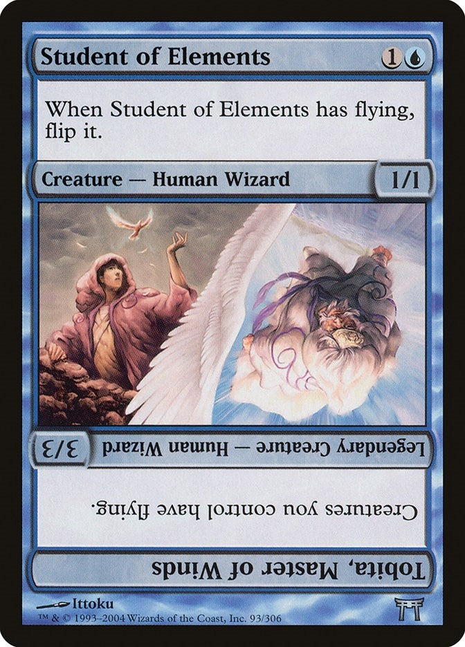 Image for Student of Elements // Tobita, Master of Winds (93) - Magic: The Gathering