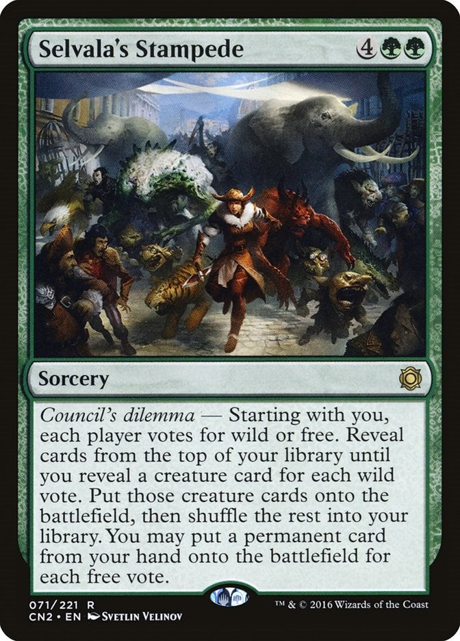 Image for Selvala's Stampede (71) - Magic: The Gathering