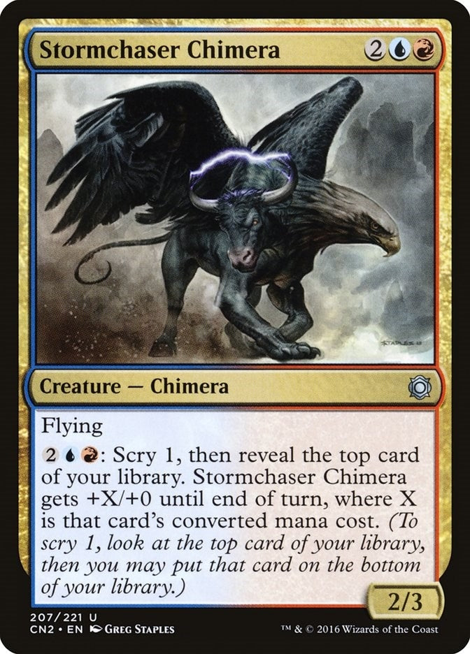 Image for Stormchaser Chimera (207) - Magic: The Gathering