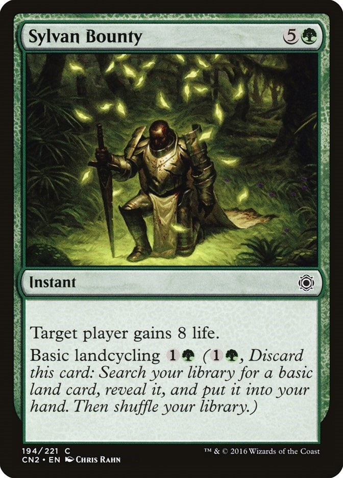 Image for Sylvan Bounty (194) - Magic: The Gathering