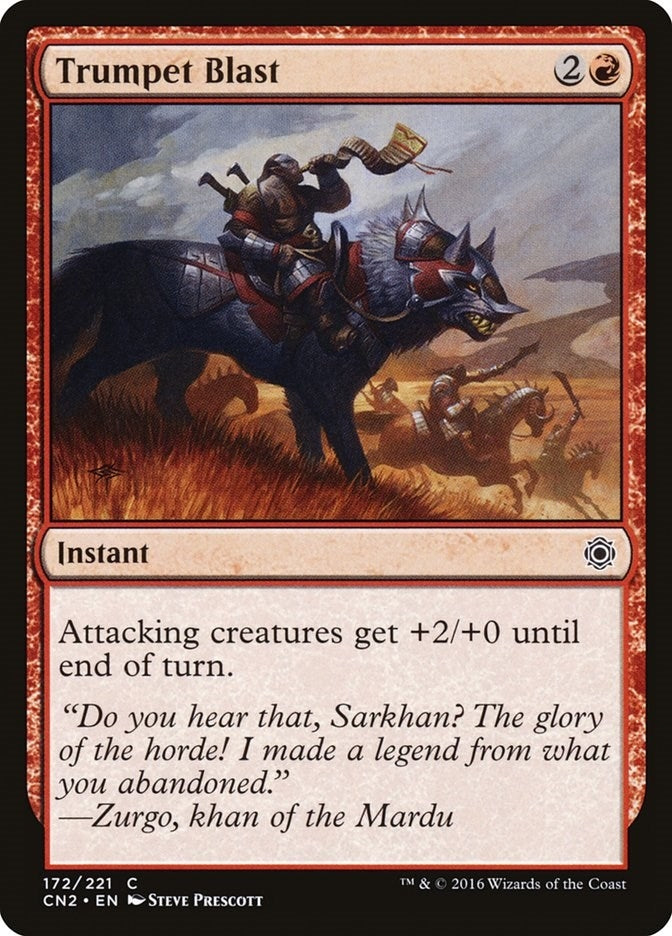 Image for Trumpet Blast (172) (CN2) - Magic: The Gathering