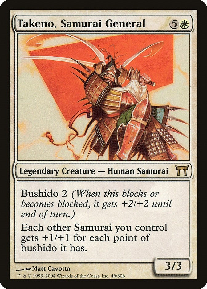 Image for Takeno, Samurai General (46) - Magic: The Gathering