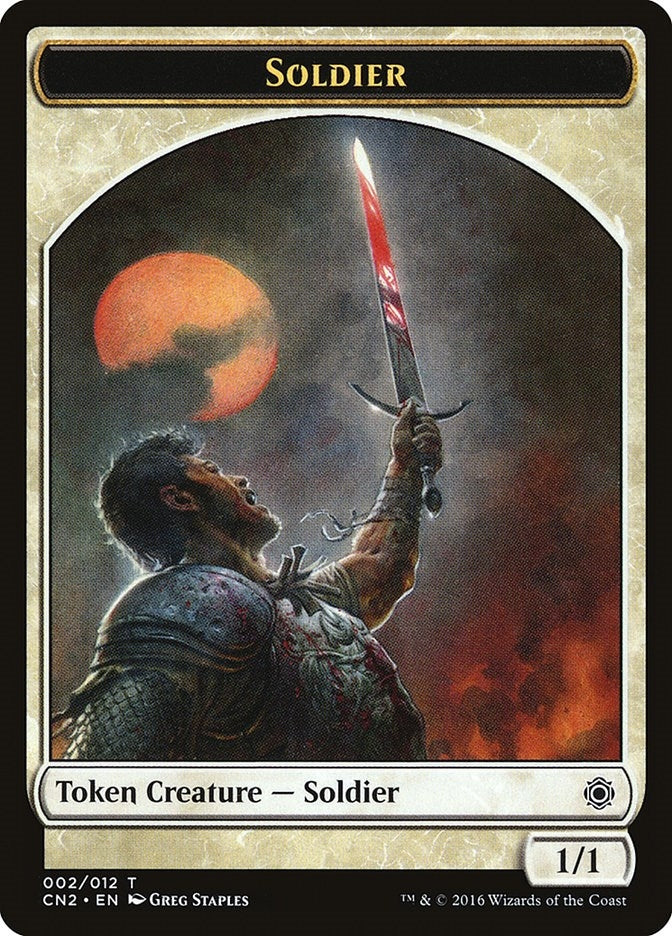 Image for Soldier Token (002) (2) - Magic: The Gathering
