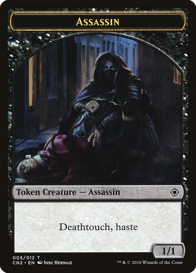 Image for Assassin Token (5) - Magic: The Gathering