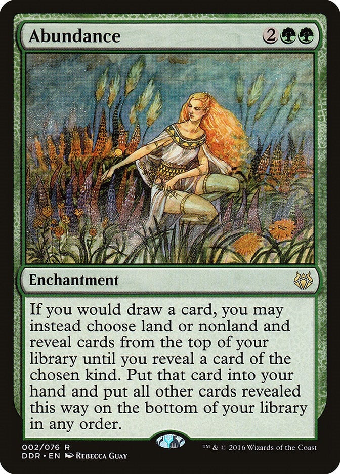 Image for Abundance (2) (DDR) - Magic: The Gathering