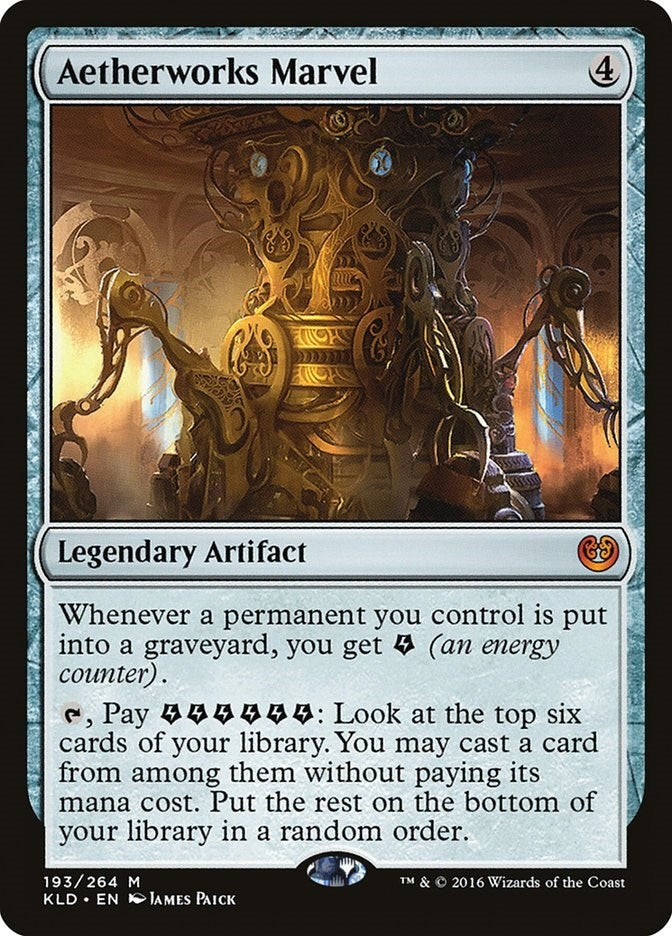 Image for Aetherworks Marvel (193) (KLD) - Magic: The Gathering