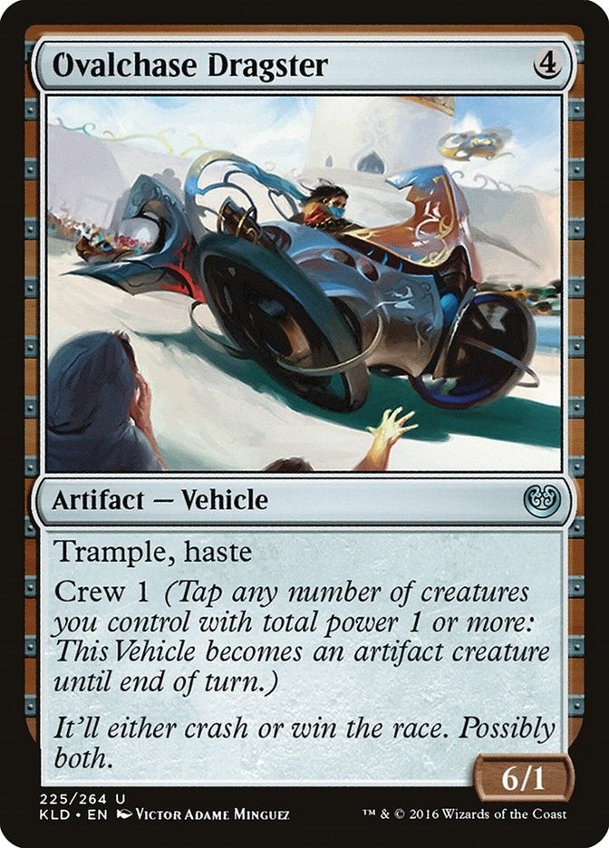 Image for Ovalchase Dragster (225) - Magic: The Gathering