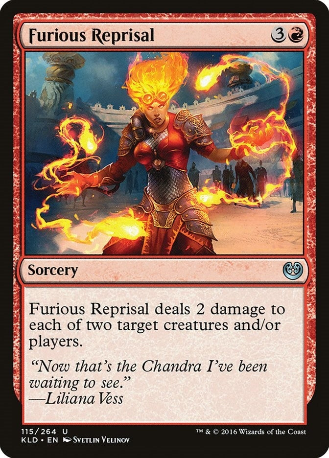 Image for Furious Reprisal (115) - Magic: The Gathering