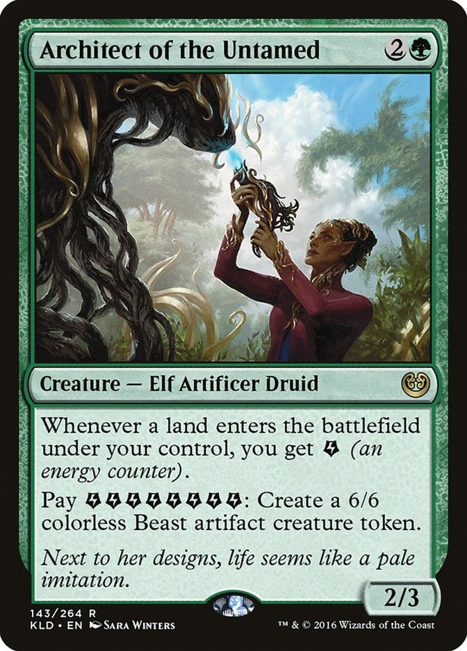 Image for Architect of the Untamed (143) (KLD) - Magic: The Gathering