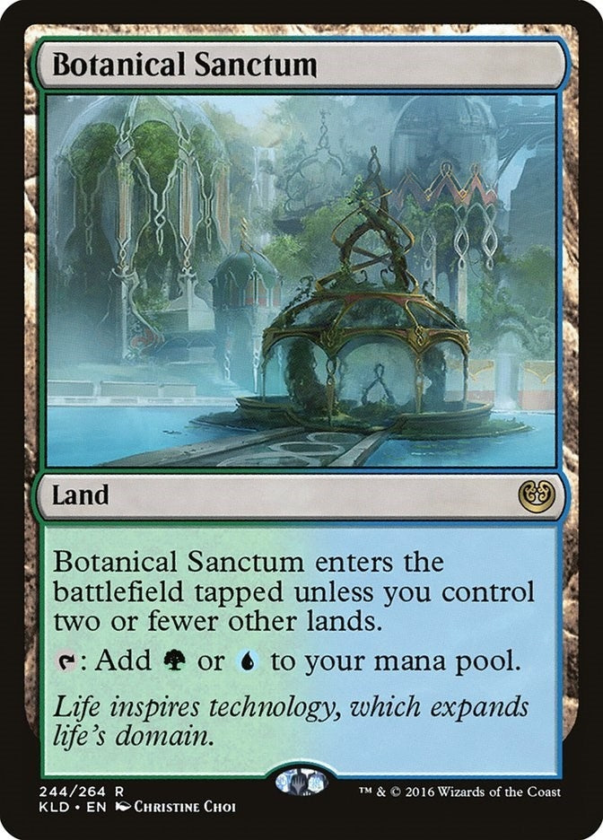 Image for Botanical Sanctum (244) - Magic: The Gathering