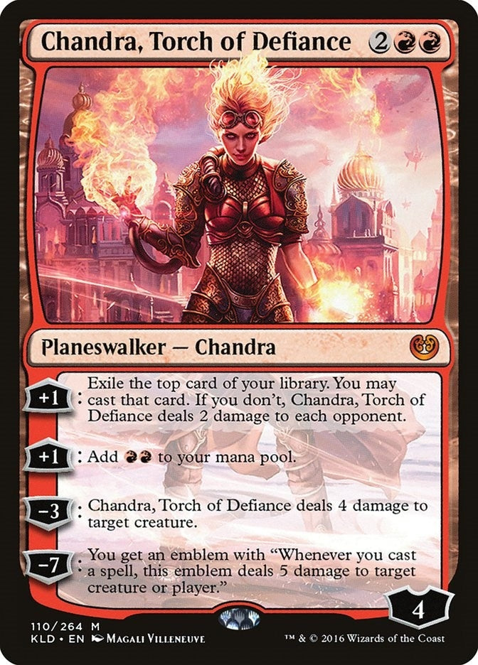Image for Chandra, Torch of Defiance (110) - Magic: The Gathering