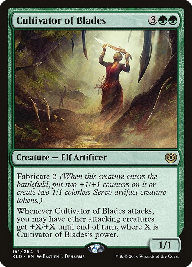 Image for Cultivator of Blades (151) (KLD) - Magic: The Gathering