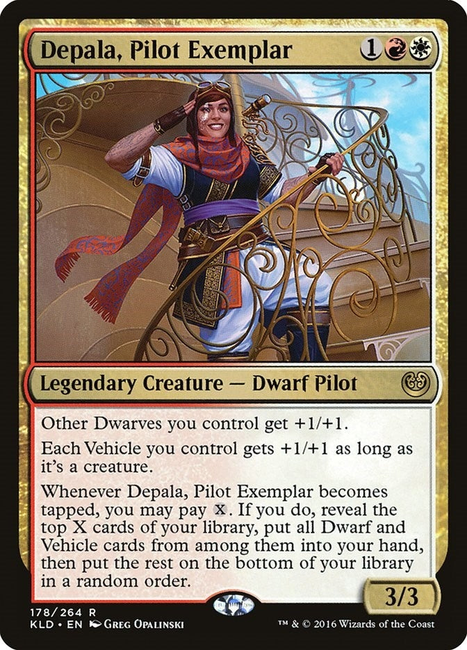 Image for Depala, Pilot Exemplar (178) - Magic: The Gathering