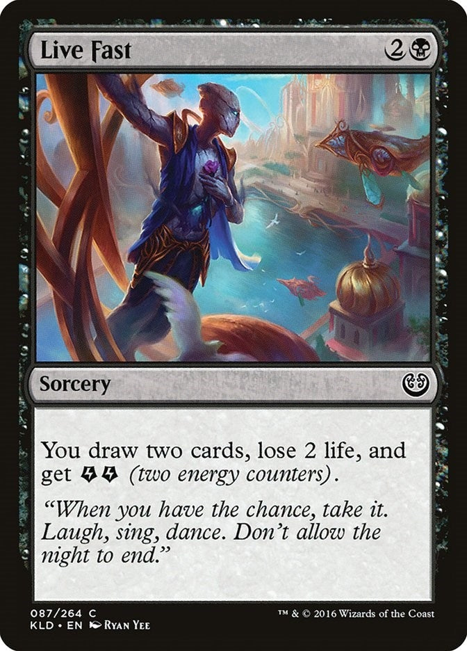 Image for Live Fast (87) - Magic: The Gathering