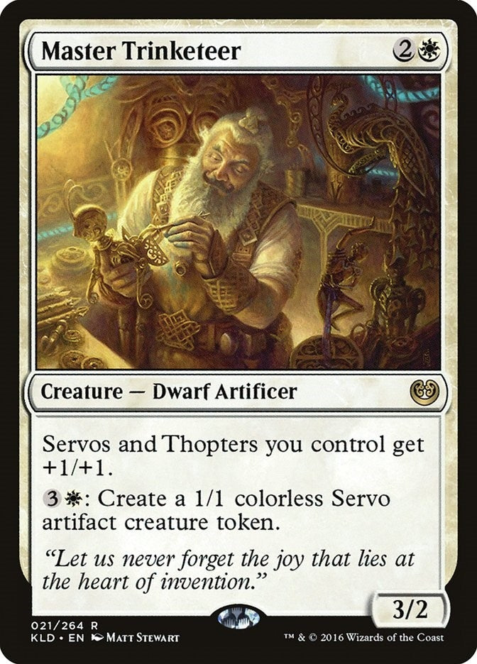 Image for Master Trinketeer (21) - Magic: The Gathering