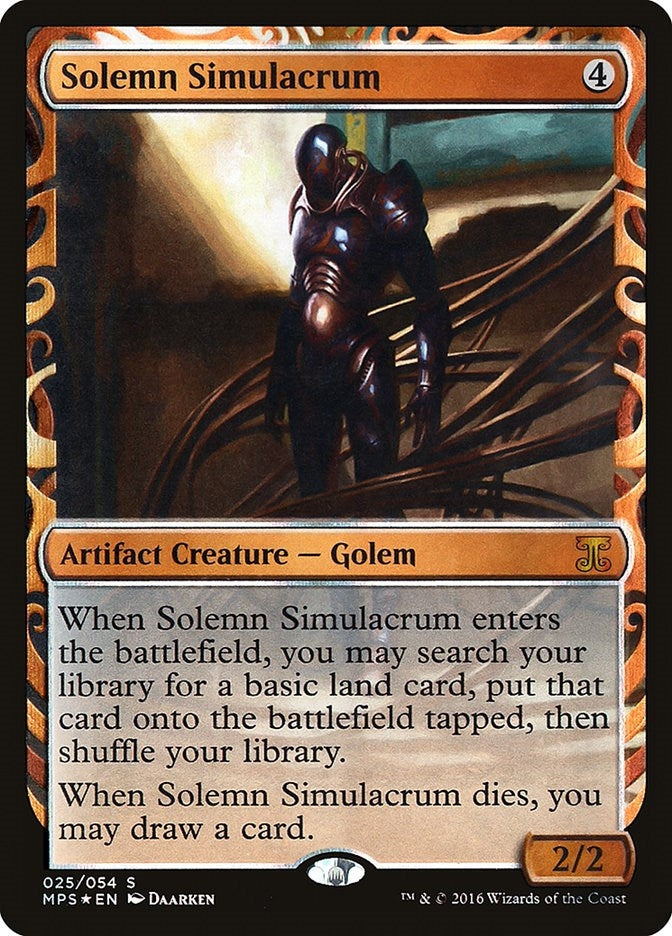 Image for Solemn Simulacrum (25) - Magic: The Gathering