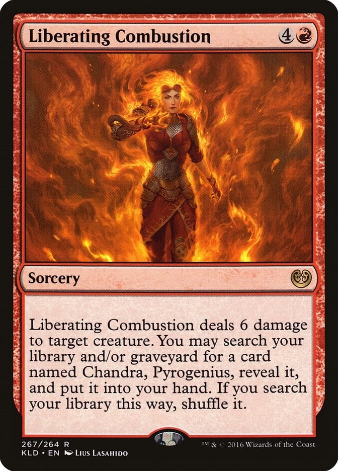 Image for Liberating Combustion (267) - Magic: The Gathering