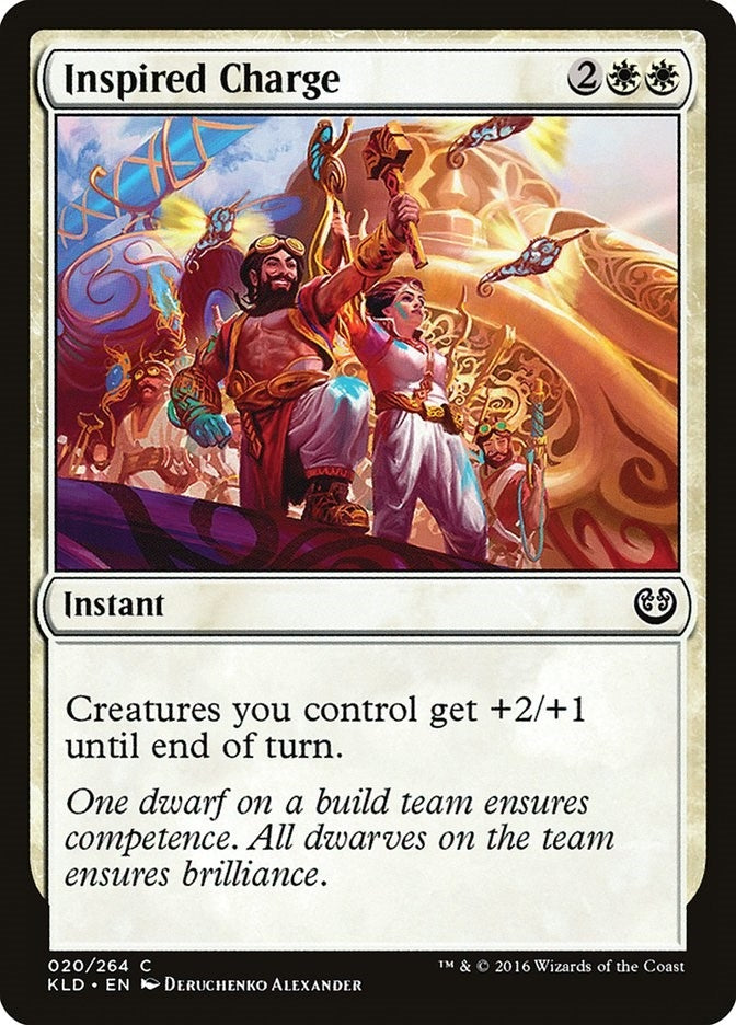 Image for Inspired Charge (20) - Magic: The Gathering
