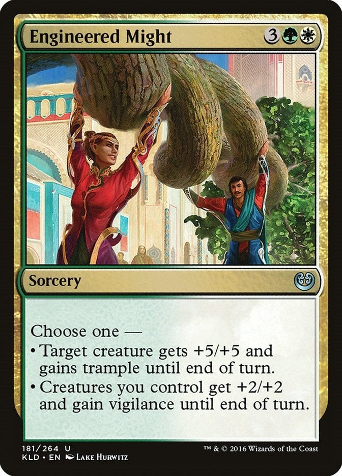 Image for Engineered Might (181) - Magic: The Gathering