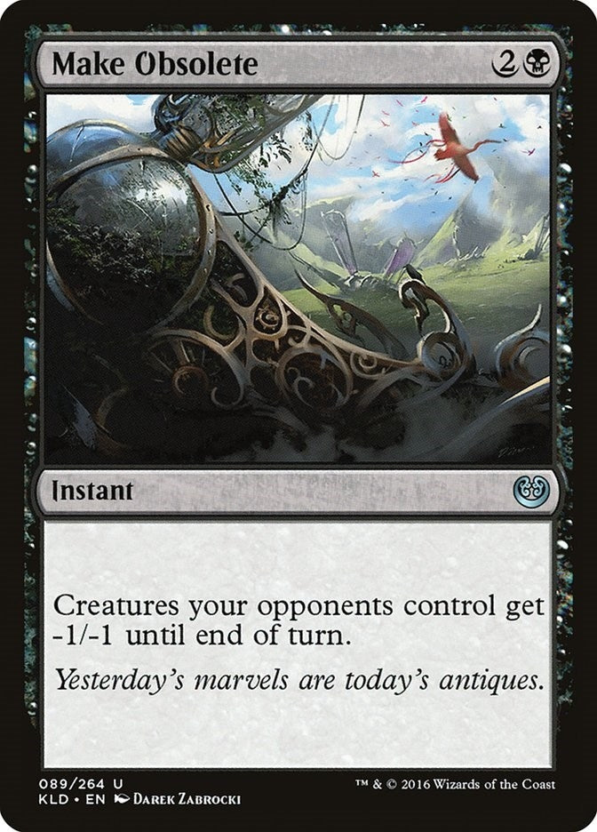 Image for Make Obsolete (89) - Magic: The Gathering