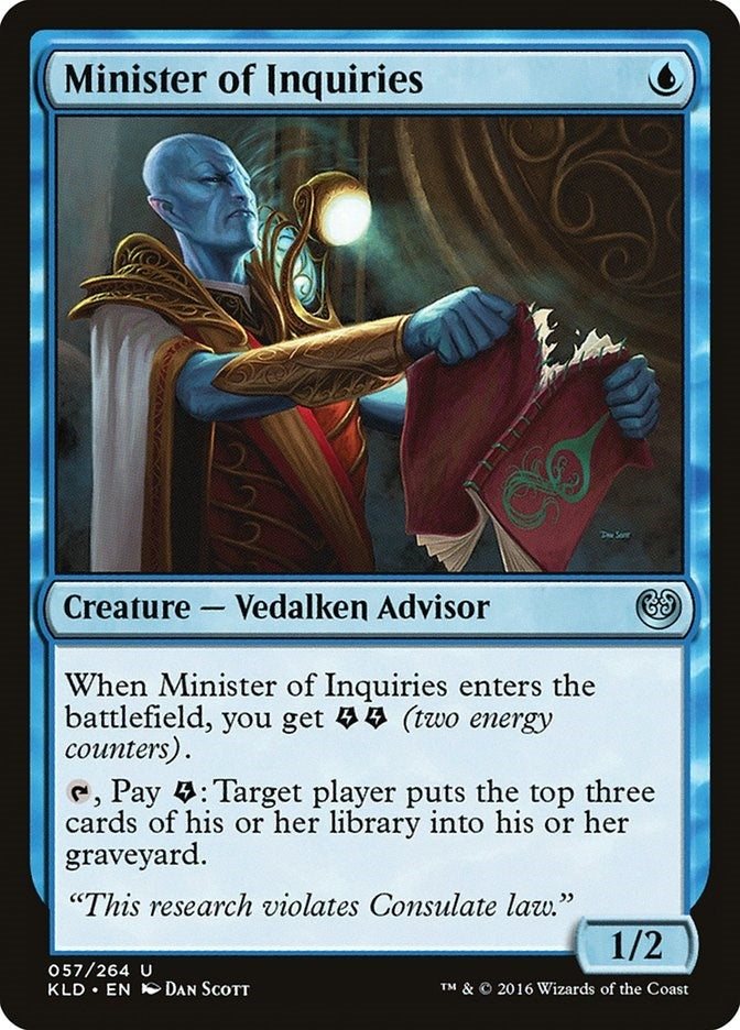 Image for Minister of Inquiries (57) - Magic: The Gathering