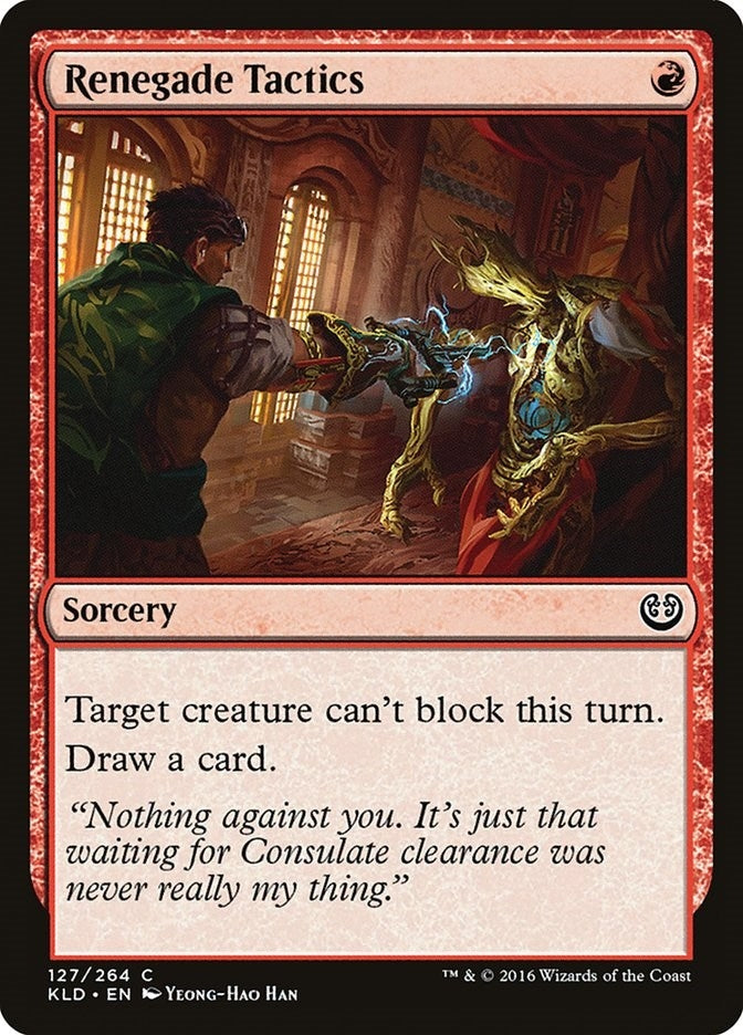 Image for Renegade Tactics (127) - Magic: The Gathering