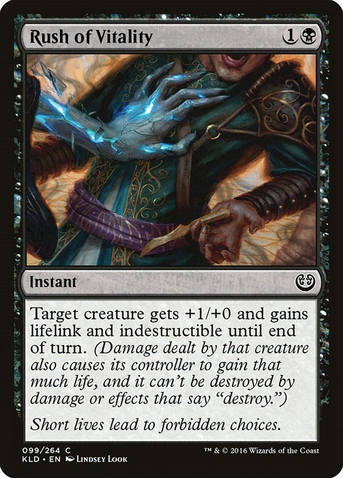 Image for Rush of Vitality (99) (KLD) - Magic: The Gathering