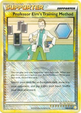 Image for Professor Elm's Training Method - 100/123 (League Promo) (100/123) (PR) - Pokemon