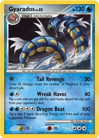 Image for Gyarados - 19/100 (DP Stormfront) (019/100) (PR) - Pokemon