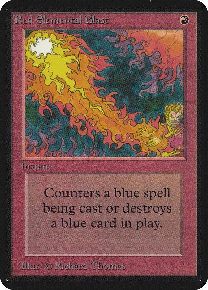 Image for Red Elemental Blast - Magic: The Gathering