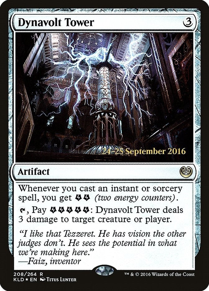 Image for Dynavolt Tower (208) - Magic: The Gathering