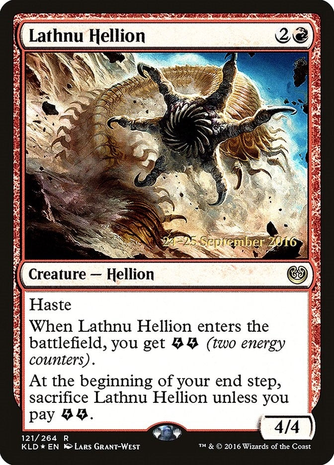 Image for Lathnu Hellion (121) - Magic: The Gathering