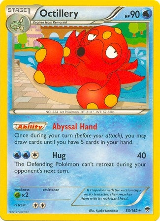 Image for Octillery - 33/162 (XY Breakthrough) (033/162) (PR) - Pokemon