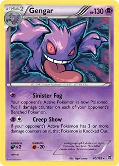 Image for Gengar - 60/162 (XY BREAKthrough) (060/162) (PR) - Pokemon