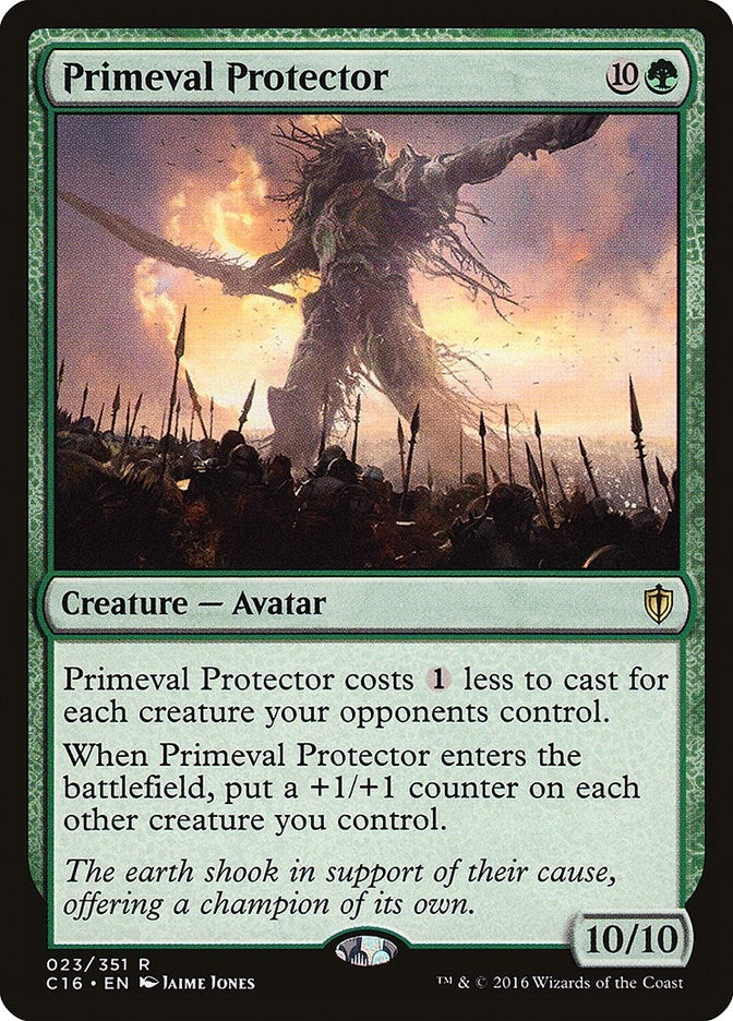 Image for Primeval Protector (23) (C16) - Magic: The Gathering